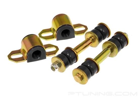 Picture of Front Sway Bar Bushings and End Links - Black
