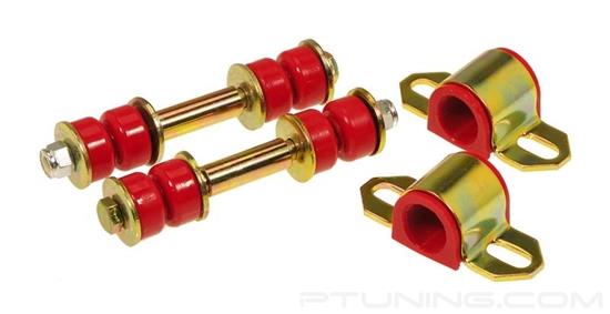 Picture of Front Sway Bar Bushings and End Links - Red