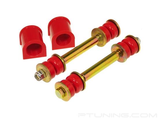 Picture of Front Sway Bar Bushings and End Links - Red