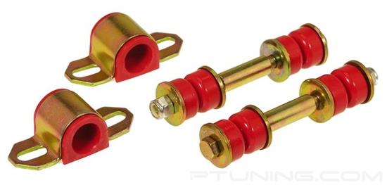 Picture of Front Sway Bar Bushings and End Links - Red