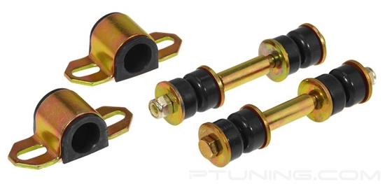 Picture of Front Sway Bar Bushings and End Links - Black