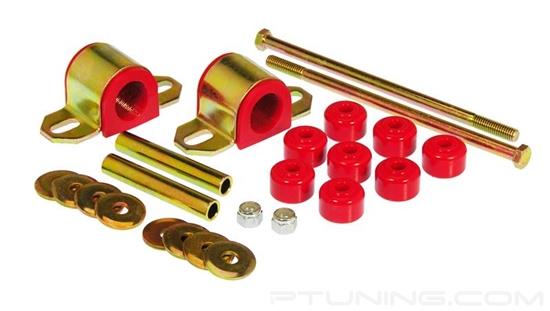 Picture of Front Sway Bar Bushings and End Links - Red