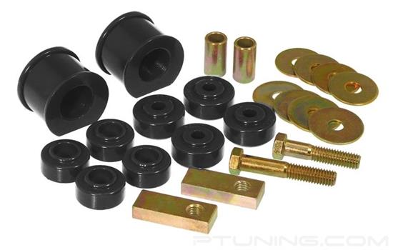 Picture of Front Sway Bar Bushings and End Links - Black