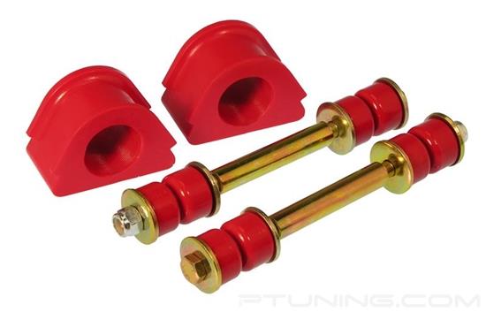 Picture of Front Sway Bar Bushings and End Links - Red