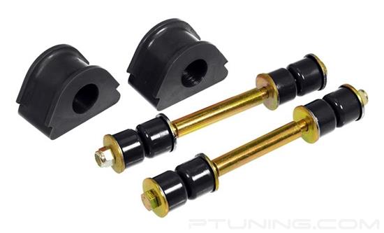Picture of Front Sway Bar Bushings and End Links - Black