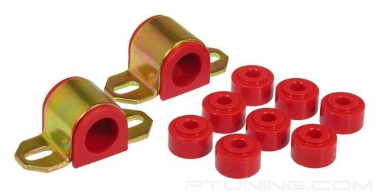 Picture of Rear Sway Bar Bushings and End Links - Red