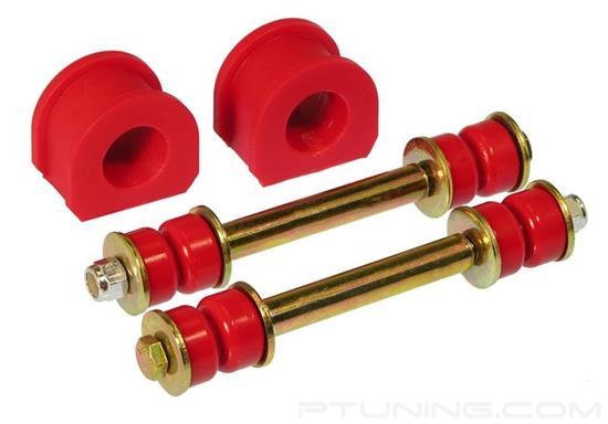 Picture of Front Sway Bar Bushings and End Links - Red
