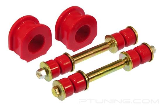 Picture of Front Sway Bar Bushings and End Links - Red