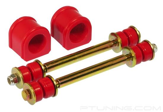 Picture of Front Sway Bar Bushings and End Links - Red