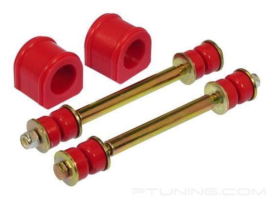 Picture of Front Sway Bar Bushings and End Links - Red