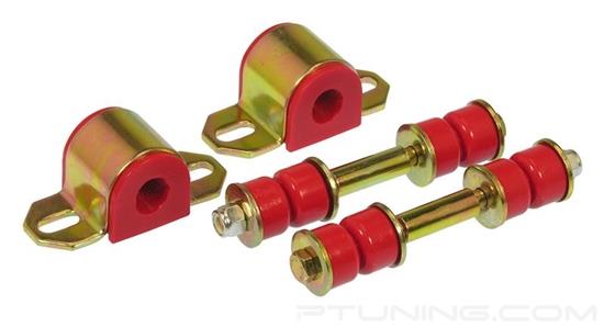 Picture of Rear Sway Bar Bushings and End Links - Red