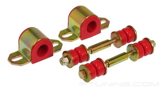 Picture of Rear Sway Bar Bushings and End Links - Red