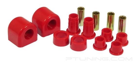 Picture of Front Sway Bar Bushings and End Links - Red