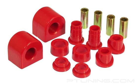 Picture of Front Sway Bar Bushings and End Links - Red