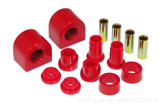 Picture of Front Sway Bar Bushings and End Links - Red