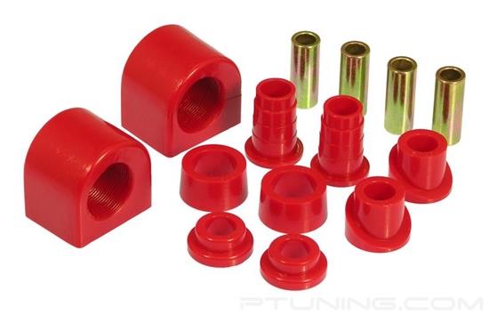 Picture of Front Sway Bar Bushings and End Links - Red