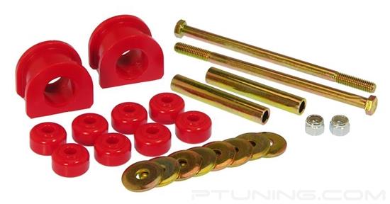 Picture of Front Sway Bar Bushings and End Links - Red