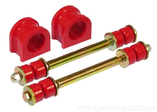 Picture of Front Sway Bar Bushings and End Links - Red
