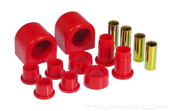Picture of Front Sway Bar Bushings and End Links - Red