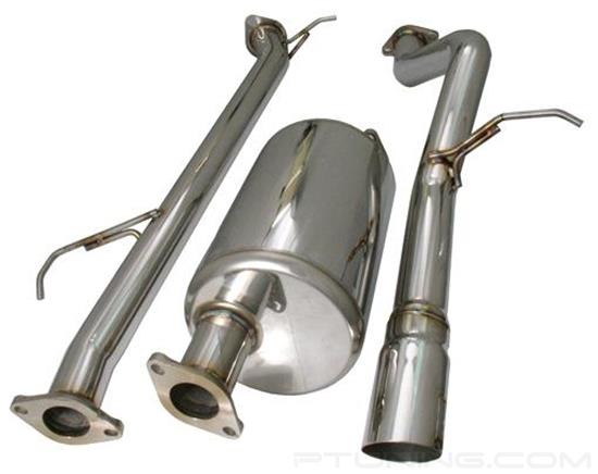 Picture of Stainless Steel Cat-Back Exhaust System with Single Tip