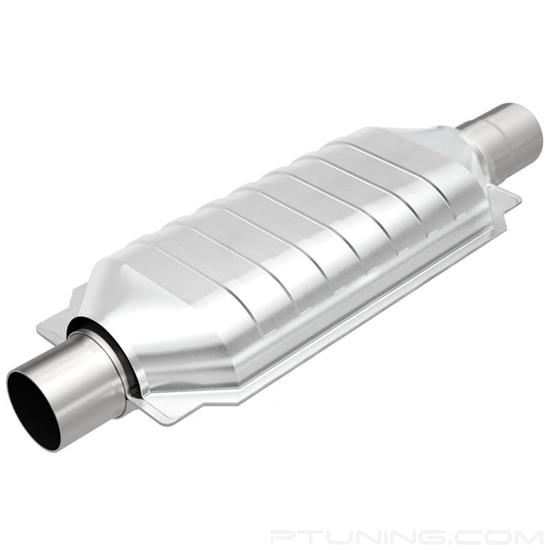 Picture of Standard Heatshield Covered Universal Fit Oval Body Catalytic Converter (3" ID, 3" OD, 15.5" Length)