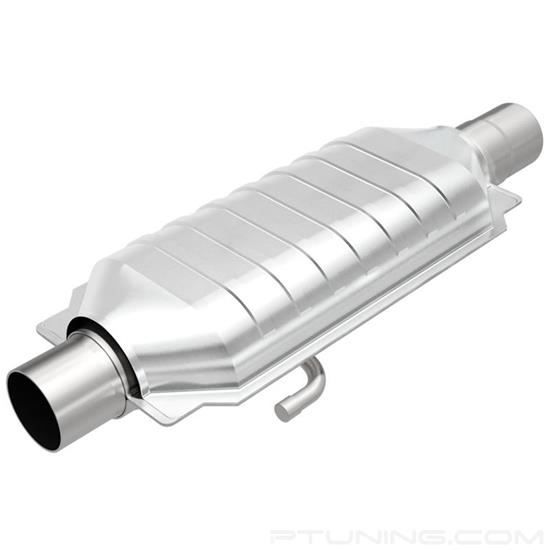 Picture of Standard Heatshield Covered Universal Fit Oval Body Catalytic Converter (2.5" ID, 2.5" OD, 15.5" Length)