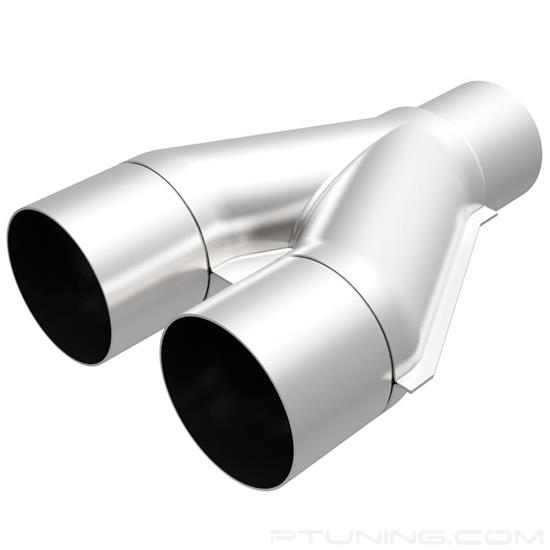 Picture of Stainless Steel Stamped Y-Pipe Transition (4" ID, 4" OD, 13" Overall Length)