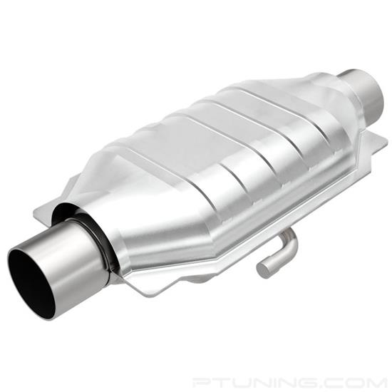 Picture of Standard Heatshield Covered Universal Fit Oval Body Catalytic Converter (2.5" ID, 2.5" OD, 12" Length)