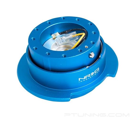 Picture of Gen 2.5 Quick Release Hub with Finger Grooves - Blue / Blue Ring