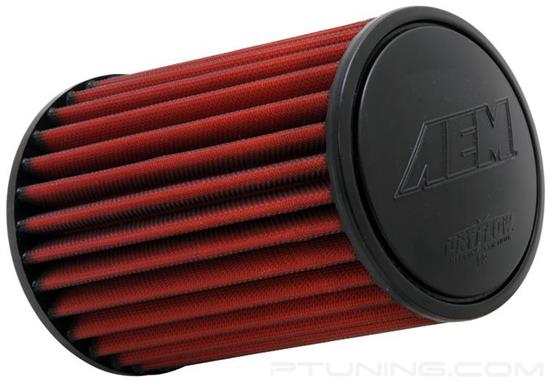 Picture of DryFlow Synthetic Air Filter - Red, Round, Tapered