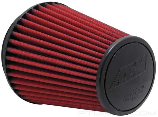 Picture of DryFlow Synthetic Air Filter - Red, Round, Tapered