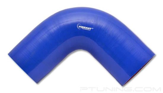 Picture of Silicone 90 Degree Coupler, 4-Ply,  1.5" ID - Blue