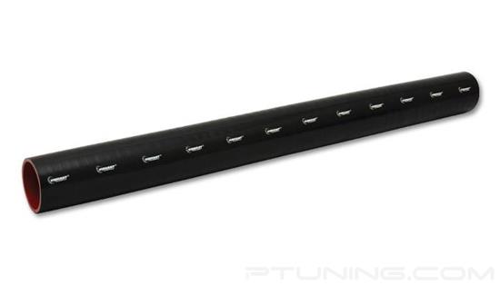Picture of Silicone Straight Coupler, 4-Ply, 1.5" ID, 36" Length - Black