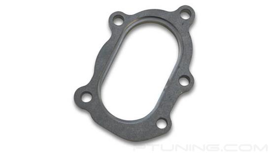 Picture of 5-Bolt GT25R/GT28R Oval Turbine Outlet Flange, 1/2" Thick, 304 SS