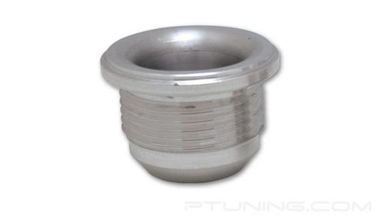 Picture of 10AN Male Weld Bung, 1-1/8" OD Flange, Mild Steel