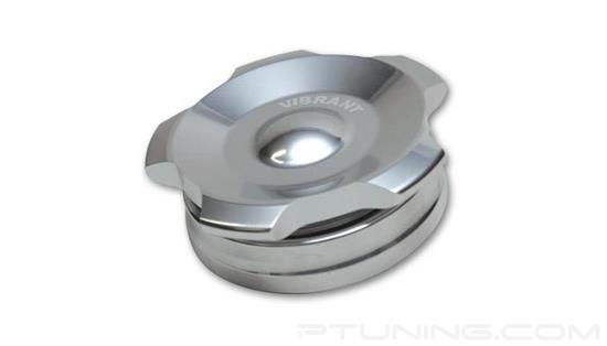 Picture of 2" Aluminum Weld Bung with Threaded Filler Cap - Polished