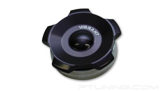 Picture of 2.75" Aluminum Weld Bung with Threaded Filler Cap - Black