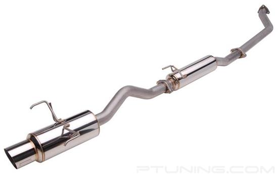 Picture of MegaPower RR 304 SS Cat-Back Exhaust System with Single Rear Exit