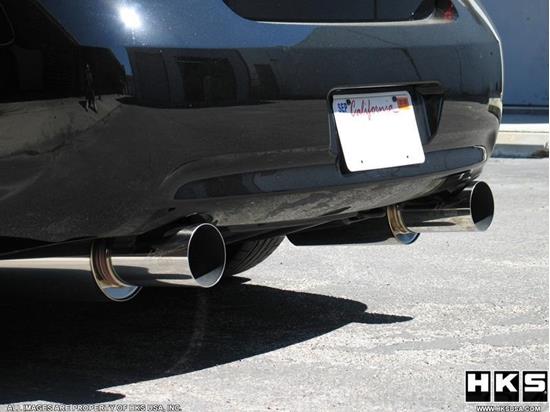 Picture of Hi-Power Series 304 SS Dual Rear Section Exhaust System with Split Rear Exit