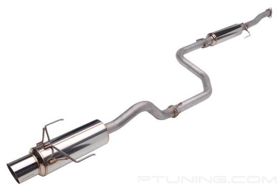 Picture of MegaPower RR 304 SS Cat-Back Exhaust System with Single Rear Exit