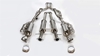 Picture of Full Dual Series 304 SS Cat-Back Exhaust System with Split Rear Exit