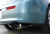Picture of Stainless Steel Axle-Back Exhaust System with Single Titanium Burnt Tip
