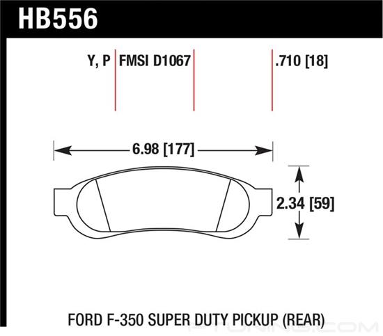 Picture of Light Truck and SUV Rear Brake Pads
