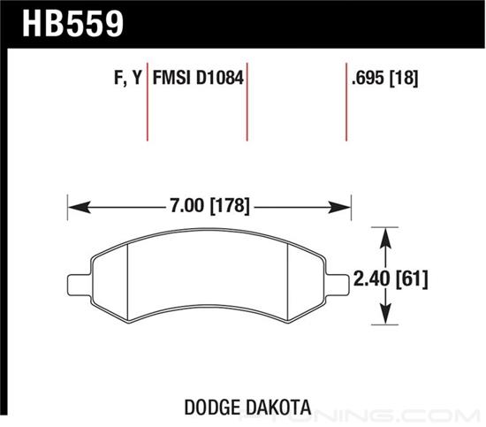 Picture of Light Truck and SUV Front Brake Pads