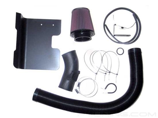 Picture of 57i Series Generation II Black Composite Cold Air Intake System with Red Filter
