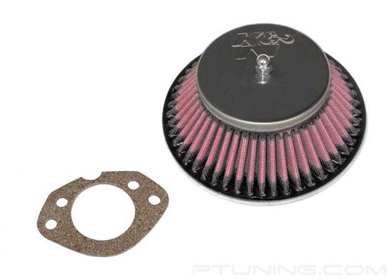 Picture of Custom Racing Round Tapered Red Air Cleaner Assembly for 2BBL and 4BBL Carburetors (1.656" ID)