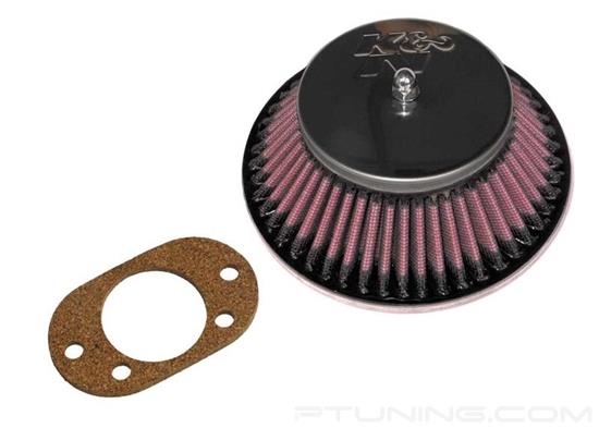 Picture of Custom Racing Round Tapered Red Air Cleaner Assembly (1.875" ID)