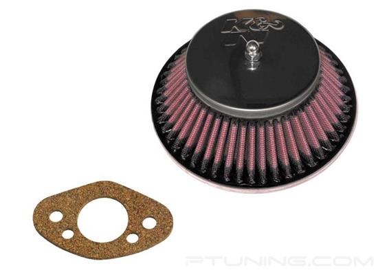 Picture of Custom Racing Round Tapered Red Air Cleaner Assembly (1.25" ID)