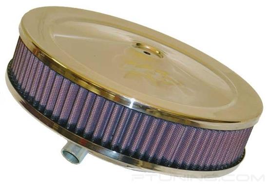 Picture of Custom Round Red Air Cleaner Assembly (5.125" ID)