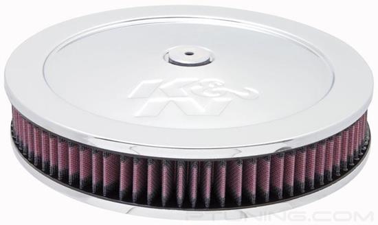 Picture of Custom Round Red Air Cleaner Assembly (5.125" ID)